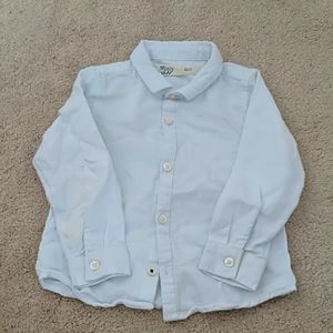 3/$15 White dress shirt boys 18-24